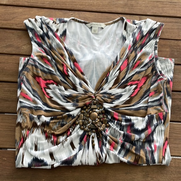 Boston Proper embellished top - Picture 3 of 6